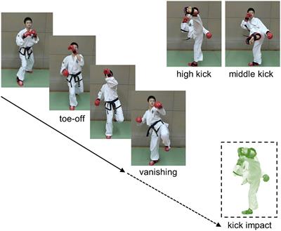 Relationships between the magnitude of representational momentum and the spatial and temporal anticipatory judgments of opponent’s kicks in taekwondo